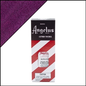Angelus Burgundy Suede Dye